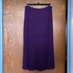 Purple St. John’s skirt